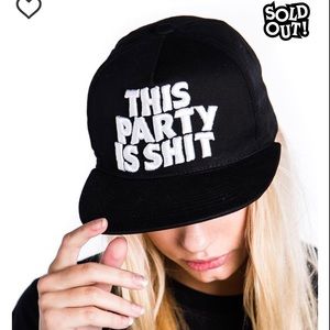 NWT Killstar Hat - this party is shit
